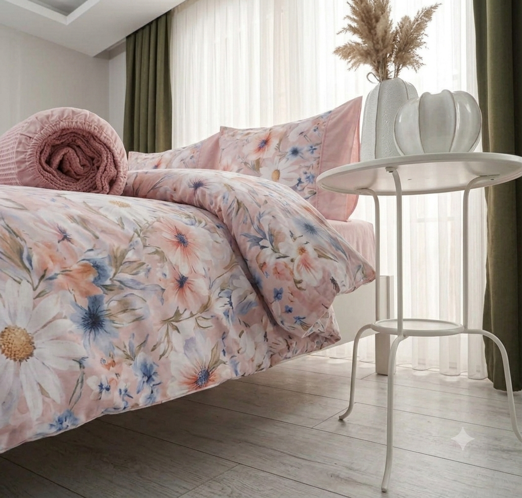 Bahar Collection Papatya Nevresim Takımı