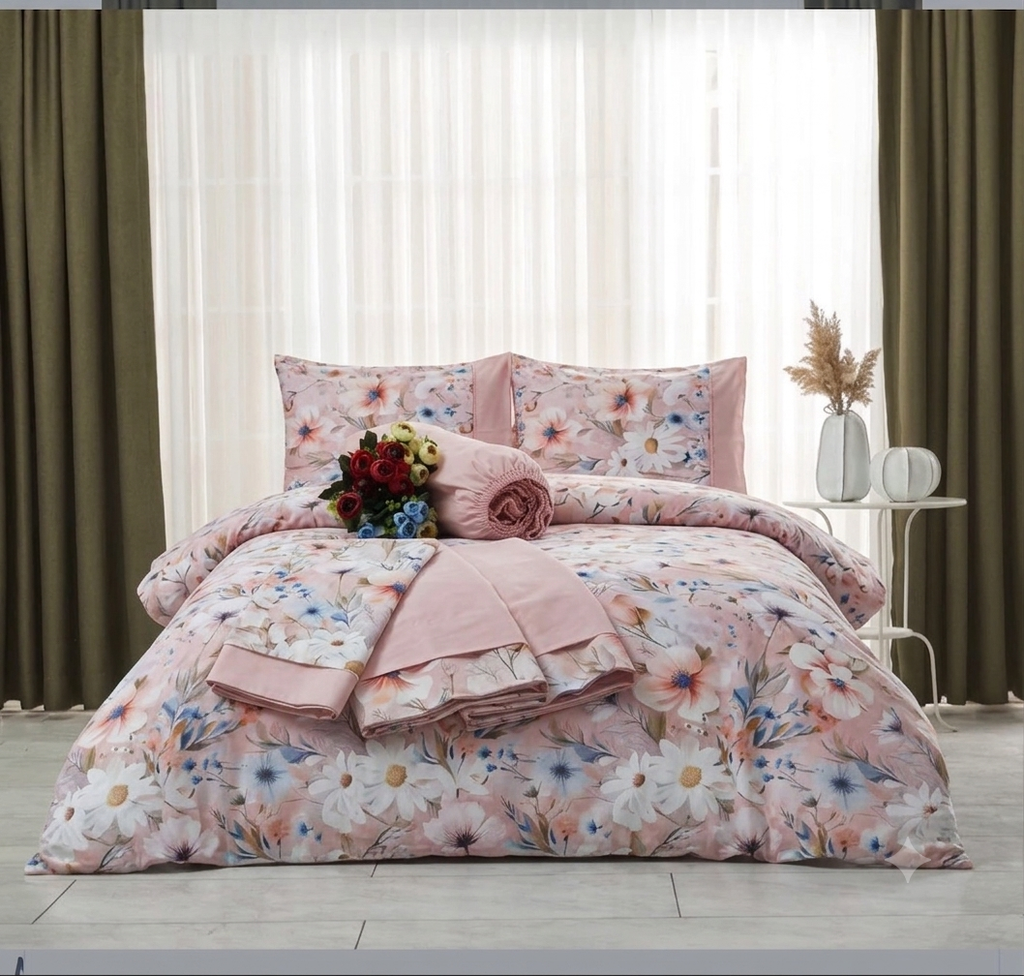 Bahar Collection Papatya Nevresim Takımı