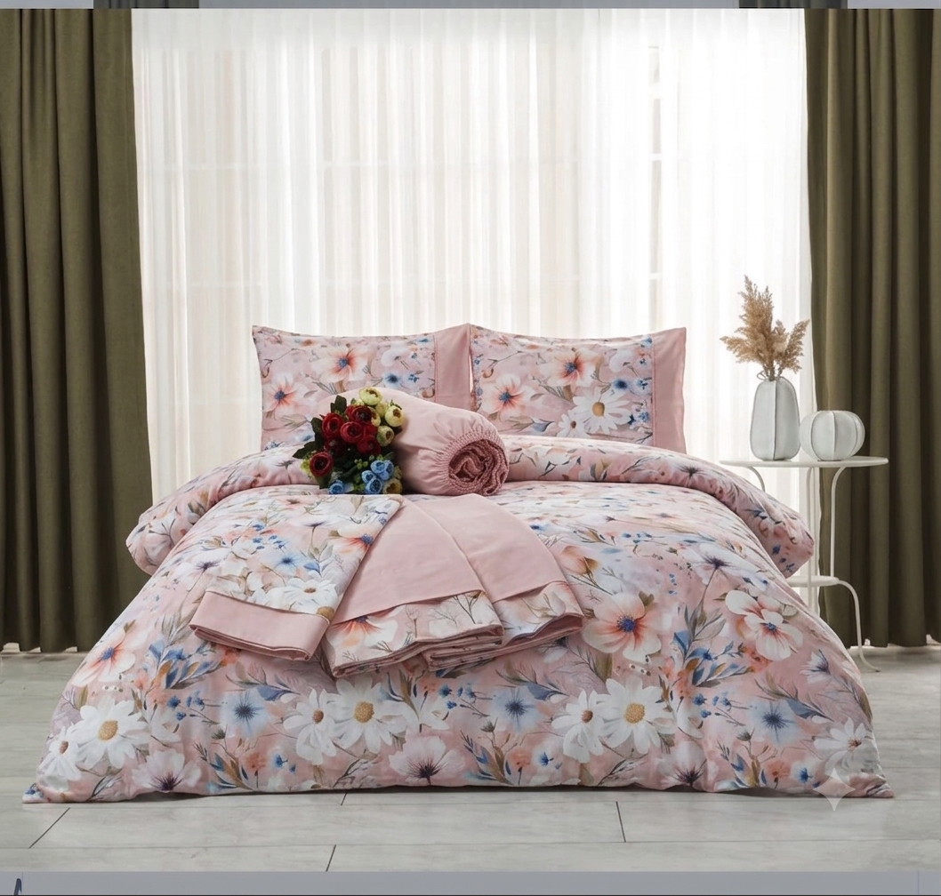Bahar Collection Papatya Nevresim Takımı