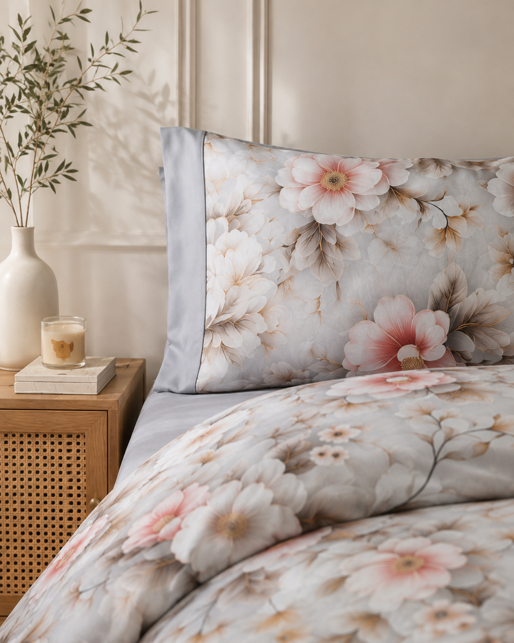 Bahar Collection Kamelya Nevresim Takımı